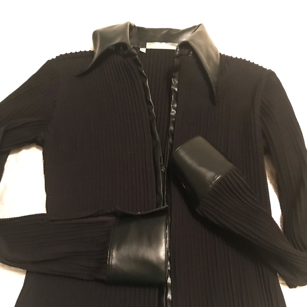 Rayure black knit